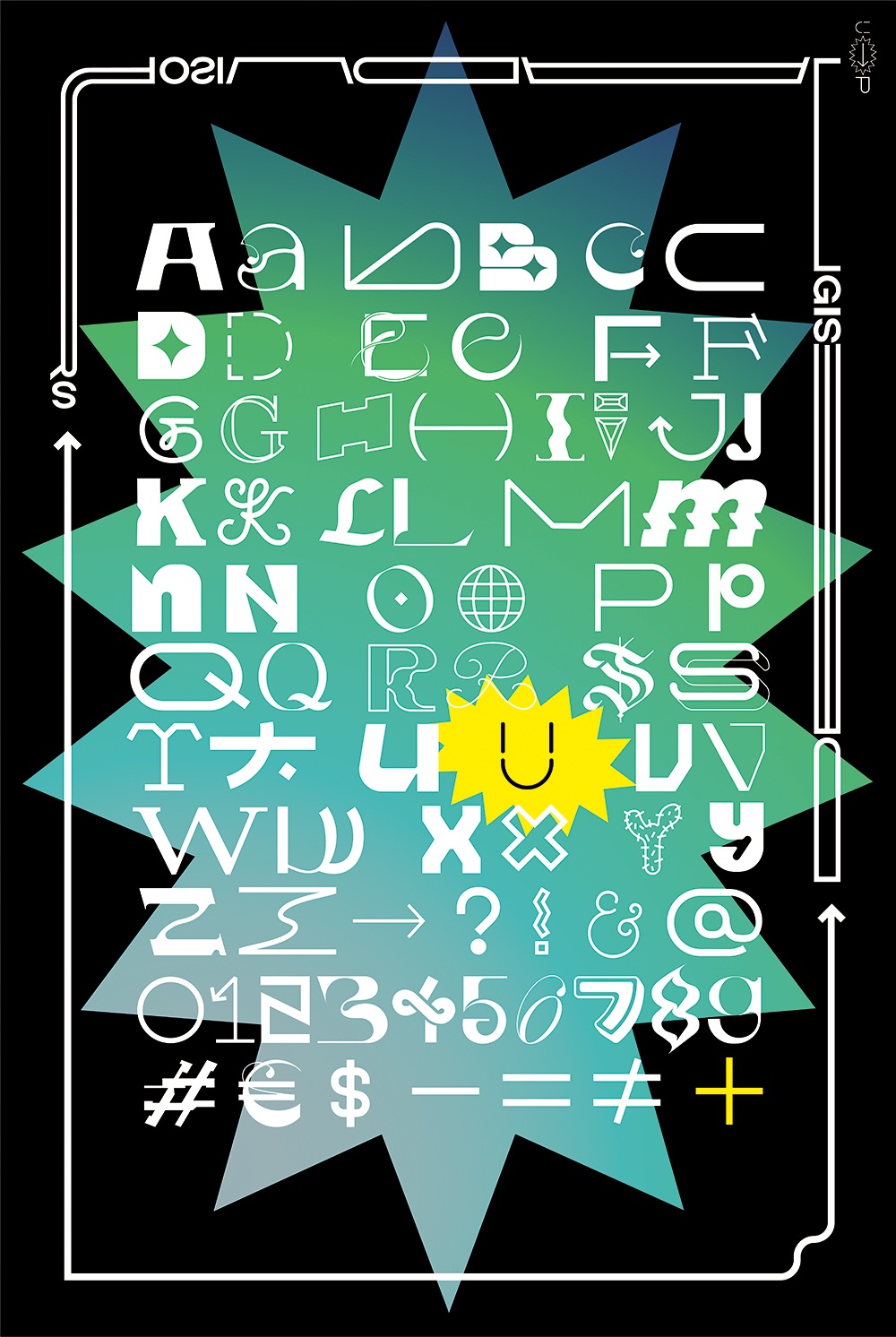 Poster 4: Messy 2020 Font Type 