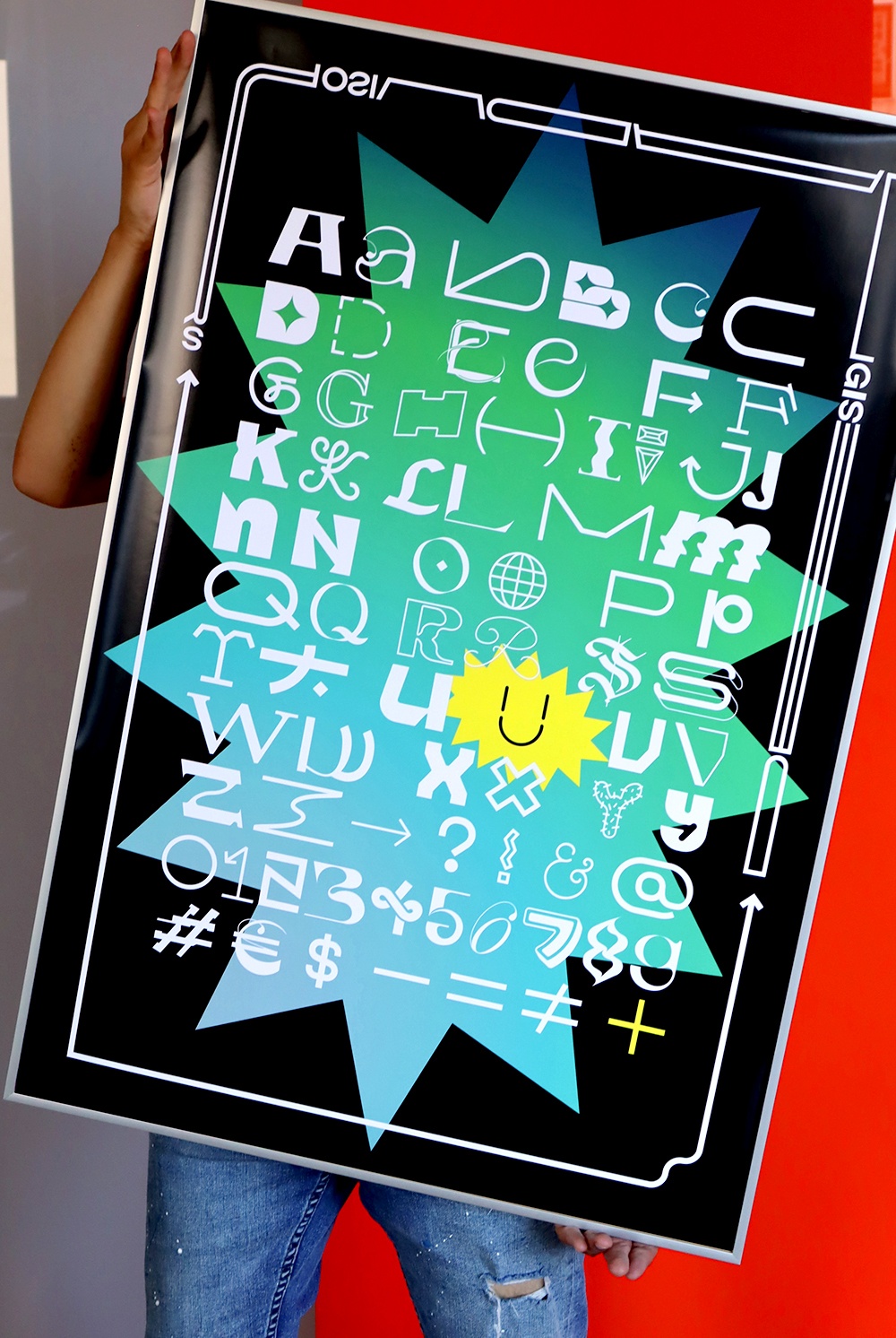 Poster 4: Messy 2020 Font Type 